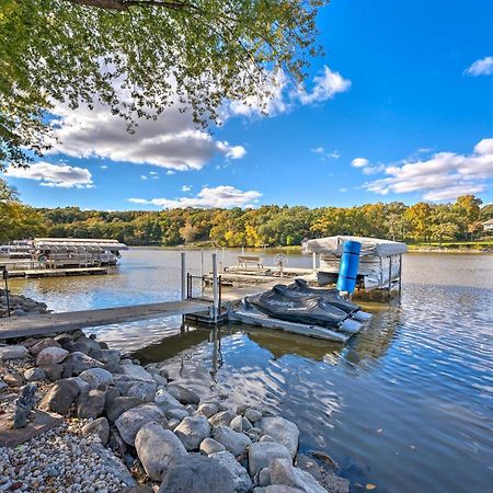 Rock River Retreat With Dock And Seasonal Pool! Edgerton Exterior photo